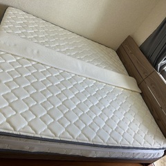 シングルベット2個キングサイズ美品(4ヶ月使用)の画像
