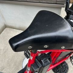 🌈長生きバッテリーほぼ新品！ 8.7Ah🌈　YAMAHA　ヤマハ　パスバビー　 電動自転車　電動アシスト自転車　子供乗せ　985の画像