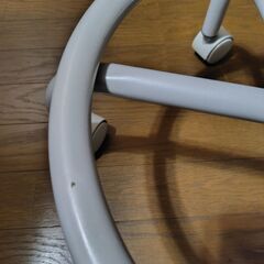 キッチンスツール　高さ調節可・キャスター付きの画像