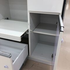 【ジャングルジャングル和歌山店】【Wa2014】レンジボード ホワイト リユースショップ リサイクルショップ 中古家具 中古家電 中古自転車 古着 冷蔵庫 洗濯機 エアコン 電子レンジ テレビ オフィス家具 ヴィンテージ アンティーク  和歌山市 岩出市 海南市 岬町 和歌山 大阪の画像