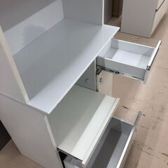 【ジャングルジャングル和歌山店】【Wa2014】レンジボード ホワイト リユースショップ リサイクルショップ 中古家具 中古家電 中古自転車 古着 冷蔵庫 洗濯機 エアコン 電子レンジ テレビ オフィス家具 ヴィンテージ アンティーク  和歌山市 岩出市 海南市 岬町 和歌山 大阪の画像