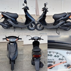 ⭐️AF34ディオ快速2スト❗️タイヤ・バッテリー・シート・プラグなど新品交換済み⭐️50cc原付スクーター⭐️の画像