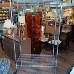 スチールハンガーラック　サイズ（約）幅91×奥45.5×高180　　■近隣配送無料 買取GO‼　栄和店の画像