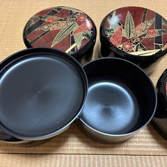 【未使用品　ご飯やお茶菓子入れ？】の画像