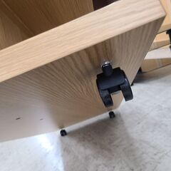 J1473【リユースのサカイ柏店】NITORI　ニトリ　センターテーブル　コネクト120　ライトブラウン　クリーニング済み　参考価格29,990円の画像