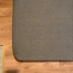 ニトリ　シングルベッド（グレー）の画像