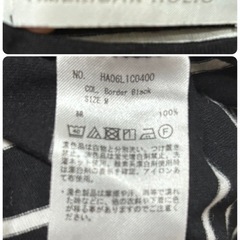 AMERICAN HOLIC ボーダー ノースリーブ Tシャツ M⭐︎の画像
