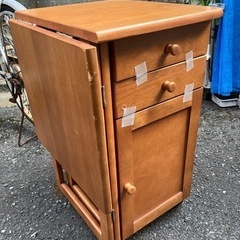 デスク　机　折りたたみ　椅子付きの画像