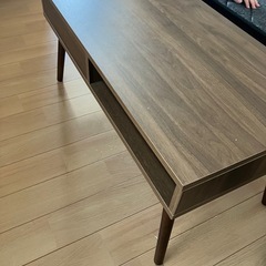 【美品】ローテーブル　引き出し付き　収納付き　ニトリ　の画像
