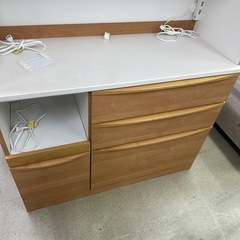 121 木製キッチンボード ソフトクローズ有の画像