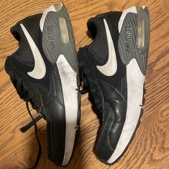 NIKE AIR スニーカー ブラック　24.5の画像