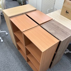 ⭐︎カラーボックス　ライトブラウン３台の画像
