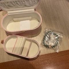 宝石箱　ピンク　2段式の画像