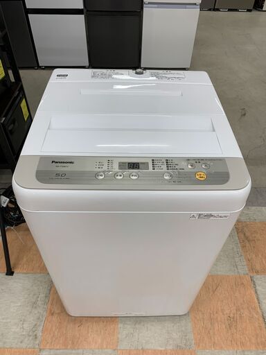 【ジャングルジャングル石川金沢店】洗濯機 パナソニック NA-F50B12 5Kg 2019年製 動作確認／クリーニング済み