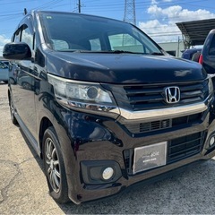 【支払総額24万円】かっこいい軽自動車N-WGNカスタム車検9年9月 BluetoothオーディオETCワンセグTVバックカメラ機関良好！の画像