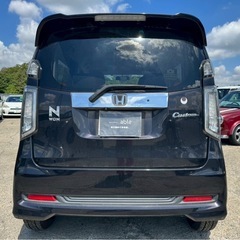 【支払総額24万円】かっこいい軽自動車N-WGNカスタム車検9年9月 BluetoothオーディオETCワンセグTVバックカメラ機関良好！の画像