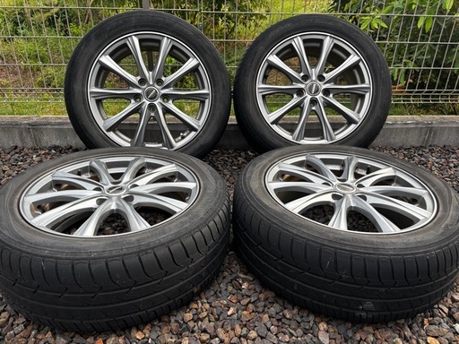 再値下げ！215 55 R17 タイヤホイールセット4本