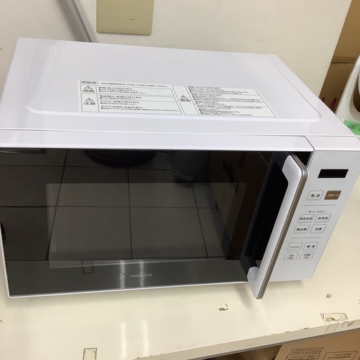 YAMAZEN 山善 電子レンジ NERW-F018 2024年製 フラットテーブル