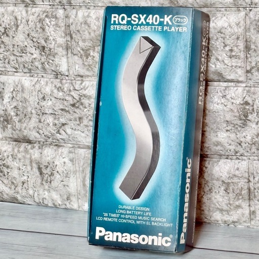 Panasonic「RQ-SX40」ポータブルカセットプレーヤー