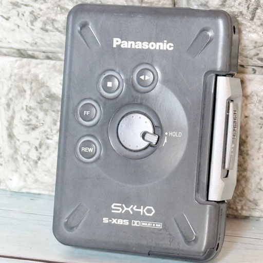 Panasonic「RQ-SX40」ポータブルカセットプレーヤー