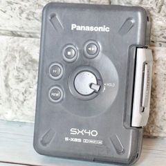 Panasonic「RQ-SX40」ポータブルカセットプレーヤーの画像