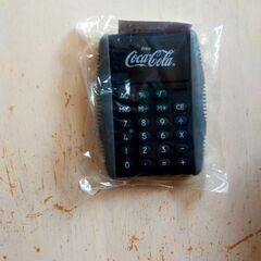 プッシュアップ電卓　コカ・コーラの画像
