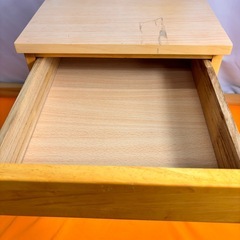 1/3日限定【配達可】机脇　デスクワゴンの画像