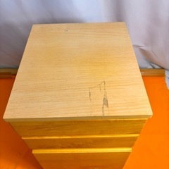 1/3日限定【配達可】机脇　デスクワゴンの画像