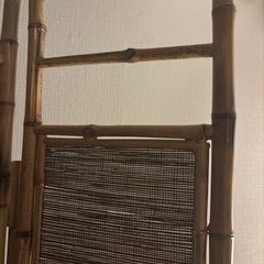 木製 三連 パーテーションの画像