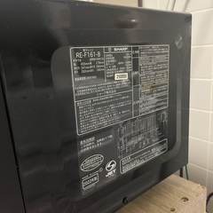 シャープ　レンジ　2022年製の画像