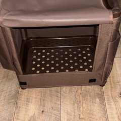 2段カバー付き収納ケースの画像