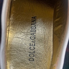ドルチェ&ガッバーナ スニーカー　ドルガバ　Dolce & Gabbana ホワイトの画像