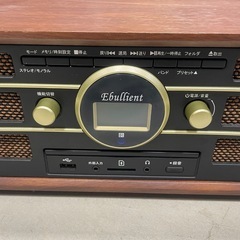 ターンテーブル　レコードプレイヤー　TCD-291EC とうしょう　CDプレイヤー　カセットデッキ　の画像