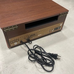 ターンテーブル　レコードプレイヤー　TCD-291EC とうしょう　CDプレイヤー　カセットデッキ　の画像