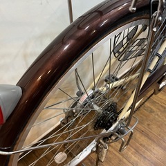 中古自転車　6段変速　の画像
