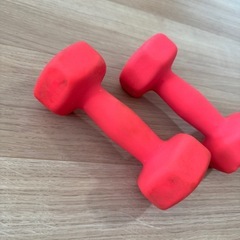 ダンベル3キロ×2の画像