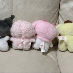 サンリオぬいぐるみぴたっとふれんずの画像