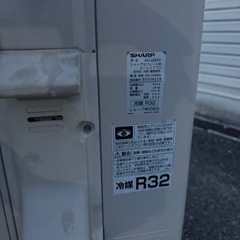【引取り決定】SHARP 2019年100vAY-J28S-Wの画像