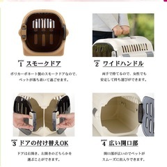 【新品未使用】ペット キャリー  の画像