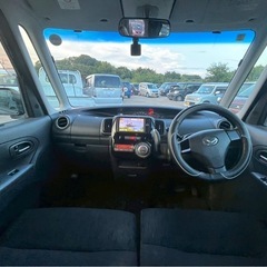 【支払総額16.8万円】タントカスタム後期型 車検令和9年9月機関良好 内外装良好 フルセグTV Bluetooth お買い得ハイトワゴン！の画像