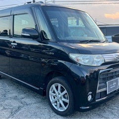 【支払総額16.8万円】タントカスタム後期型 車検令和9年9月機関良好 内外装良好 フルセグTV Bluetooth お買い得ハイトワゴン！の画像