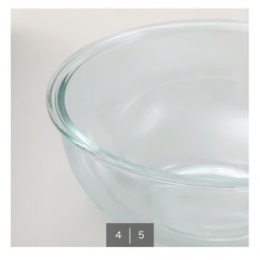 21cm 深型耐熱ガラスボウルの画像