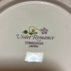 【未使用品　TOMINAGA JAPAN花柄食器セット】の画像