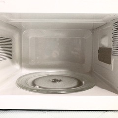 【美品】電子レンジ SKJ-GZ17DA5 ホワイト 17L /50Hz（東日本専用）2019年製の画像