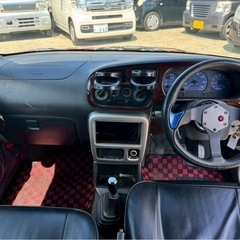 【支払総額12.8万円】シャコタンで面白い軽自動車！ミラ車検無し渡し 社外品多数！エアコンバッチリ機関良好！の画像