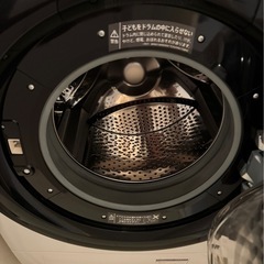 SHARP ドラム式洗濯乾燥機 ES-S7E 女性ワンオーナーの画像