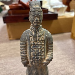 兵馬俑 兵士レプリカ 中国購入の画像