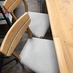 【ジャングルジャングル広陵店】　家具　ダイニングセット　4人用　ナチュラル　☆ジモティー特別価格☆の画像