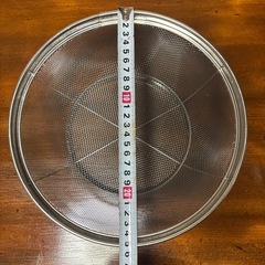 ステンレス　金ザル　セットの画像