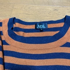 A.P.C. ニット長袖チュニック　レディースサイズSの画像